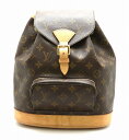 【バッグ】LOUIS VUITTON ルイ ヴィトン モノグラム モンスリMM リュック リュックサック ショルダーバッグ バックパック M51136 【中古】【k】