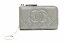 【未使用品】【財布】CHANEL シャネル マトラッセ ココマーク コインケース 小銭入れ L字ファスナー キーリング付 レザー キャビアスキン シルバーグレー A68943 【中古】【k】