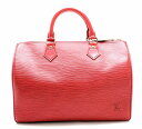 【バッグ】 LOUIS VUITTON ルイ ヴィトン エピ スピーディ30 ハンドバッグ ミニボストンバッグ レザー カスティリアンレッド 赤 M43007 【中古】【k】