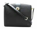 【バッグ】LOUIS VUITTON ルイ ヴィトン エピ カプチン ショルダーバッグ 斜め掛けショルダー ブラック 黒 M52342 【中古】【k】