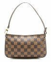 【バッグ】LOUIS VUITTON ルイ ヴィトン ダミエ ナヴォナ アクセサリーポーチ マルチ