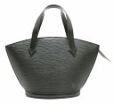 【バッグ】LOUIS VUITTON ルイ ヴィトン エピ サンジャック ショルダーバッグ ハンドバッグ レザー ノワール 黒 ブラック M52272 【中古】【k】