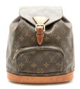 【バッグ】LOUIS VUITTON ルイ ヴィトン モノグラム モンスリMM リュック リュックサック ショルダーバッグ バックパック M51136 【中古】【k】