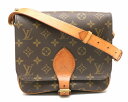 【バッグ】LOUIS VUITTON ルイ ヴィトン モノグラム カルトシエール22 ショルダーバッグ 斜め掛けショルダー ポシェット M51253 【中古】【s】
