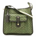 【バッグ】LOUIS VUITTON ルイ ヴィトン モノグラムミニ ブザス マリーケイト ショルダーバッグ 斜め掛け キャンバス レザー TSTカーキ 緑 M92322 【中古】【s】
