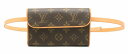 【バッグ】LOUIS VUITTON ルイ ヴィトン モノグラム ポシェット フロランティーヌ ウエストポーチ ウエストバッグ ヒップバッグ ストラップ Sサイズ M51855 【中古】