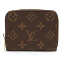 【財布】LOUIS VUITTON ルイ ヴィトン モノグラム ジッピー コインパース ラウンドファスナー コインケース 小銭入れ M60067 【中古】