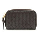 【財布】BOTTEGA VENETA ボッテガ ヴェネタ ボッテガベネタ イントレチャート コインケース レザー ブラウン 茶 114075 V0013 2040 【中古】