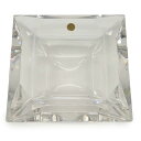 【未使用品】【未使用品】BVLGARI ブルガリ ローゼンタール エキセントリカ クリスタル 灰皿 アッシュトレイ スクエア 【中古】