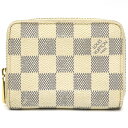 【財布】LOUIS VUITTON ルイ ヴィトン ダミエアズール ジッピーコインパース ラウンドファスナー コインケース 小銭入れ N63069 【中古】