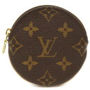 【財布】LOUIS VUITTON ルイ ヴィトン モノグラム ポルトモネ ロン コインケース コインパース 小銭入れ 丸型 ラウンド M61926 【中古】