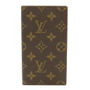 LOUIS VUITTON ルイ ヴィトン モノグラム アジェンダ ポッシュ 手帳カバー ポケットダイアリー M56340 【中古】