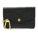 【財布】LOUIS VUITTON ルイ ヴィトン モノグラムアンプラント ポシェット クレ コインケース 小銭入れ ノワール 黒 ブラック ゴールド金具 M60633 【中古】