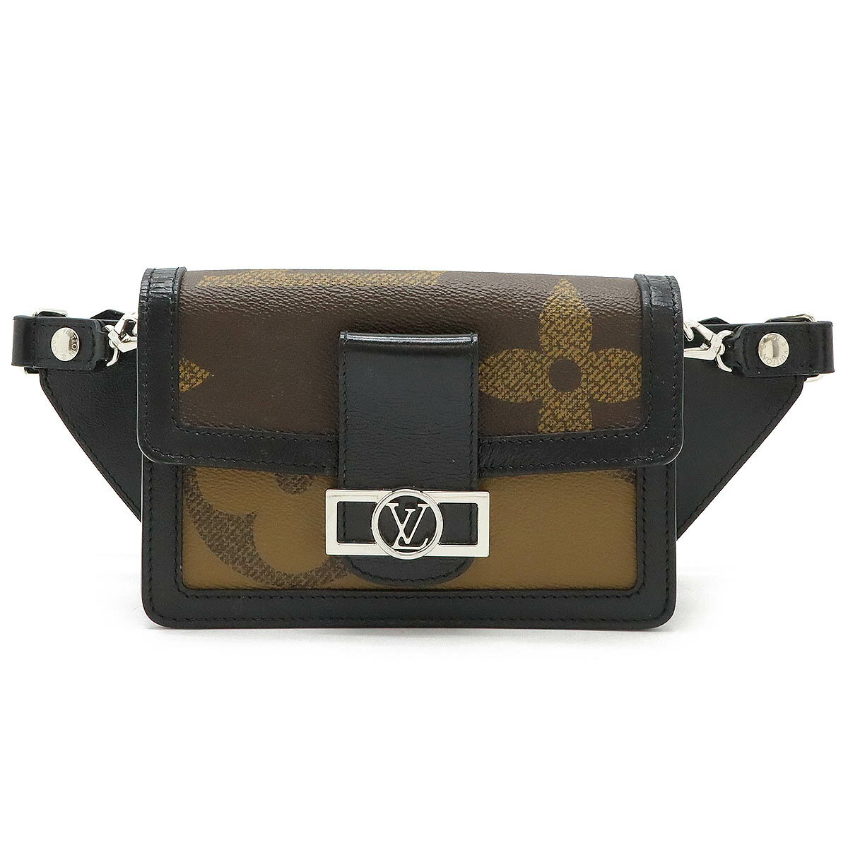 LOUIS VUITTON ルイ ヴィトン モノグラムジャイアントリバース バムバック ドーフィーヌ ベルトバッグ ウエストバッグ ボディバッグ M67696 【中古】