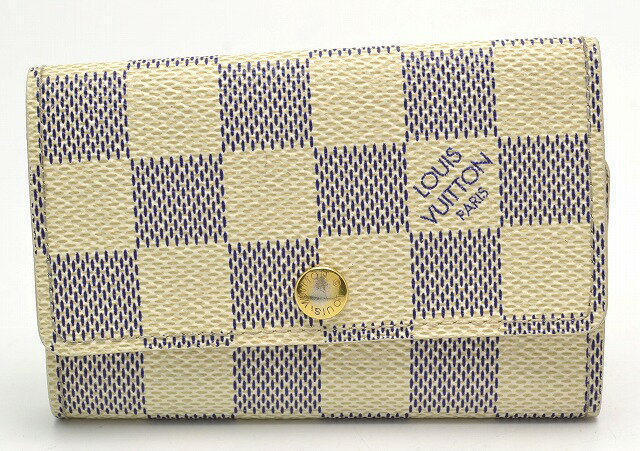 【中古】 LOUIS VUITTON ルイ・ヴィトン ダミエアズール 6連 キーケース N61745【浦安店】【Blumin/森田質店】