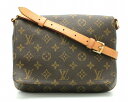 【バッグ】LOUIS VUITTON ルイ ヴィトン モノグラム ミュゼットタンゴ ショート ショルダーバッグ M51257 【中古】【k】