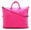 【バッグ】BOTTEGA VENETA ボッテガ ヴェネタ ボッテガベネタ イントレチャート コンバーチブル ショルダーバッグ ワンショルダー ショッキングピンク 354216 【中古】【k】