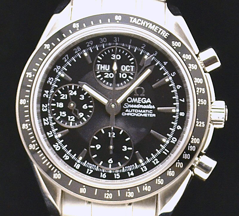  OMEGA オメガ スピードマスター トリプルカレンダー 3220.50 3220 50 3220-50 クロノグラフ オートマ メンズ 腕時計 
