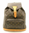 【バッグ】LOUIS VUITTON ルイ ヴィトン モノグラム モンスリGM リュック リュックサック ショルダーバッグ バックパック M51135 【中古】【k】