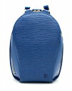 【バッグ】LOUIS VUITTON ルイ ヴィトン エピ マビヨン リュック リュックサック バックパック ショルダーバッグ レザー トレドブルー 青 M52235 【中古】【k】