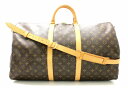 【バッグ】LOUIS VUITTON ルイ ヴィトン モノグラム キーポル バンドリエール55 ボストンバッグ 旅行カバン トラベルバッグ トラベルボストン M41414 【中古】【Blumin/森田質店】【質屋出品】【s】