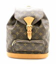 【バッグ】LOUIS VUITTON ルイ ヴィトン モノグラム モンスリMM リュック リュックサック ショルダーバッグ バックパック M51136 【中古】【k】