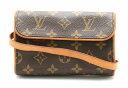 【バッグ】LOUIS VUITTON ルイ ヴィトン モノグラム ポシェット フロランティーヌ ウエストポーチ ウエストバッグ ヒップバッグ ストラップ Sサイズ M51855 【中古】【k】