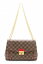 【バッグ】LOUIS VUITTON ルイ ヴィトン ダミエ カイサ・クラッチ ショルダーバッグ セミショルダー チェーンショルダー N41596 【中古】【k】