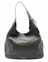 【バッグ】PRADA プラダ CERVO ショルダーバッグ ワンショルダー ディアスキンレザーレザー 鹿革 NERO 黒 ブラック シルバー金具 国内ブティック購入品 1BC012 【中古】【s】