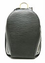 【バッグ】LOUIS VUITTON ルイ ヴィトン エピ マビヨン リュック リュックサック バックパック ショルダーバッグ レザー ノワール 黒 ブラック M52232 【中古】【k】
