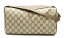 【バッグ】GUCCI グッチ オールドグッチ シェリーライン ショルダーバッグ 斜め掛け コーティングキャンバス レザー カーキベージュ ブラウン 茶 89 02 017 【中古】【k】