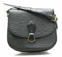 【バッグ】LOUIS VUITTON ルイ ヴィトン エピ サンクルー ショルダーバッグ 斜め掛けショルダー レザー ノワール 黒 ブラック M52192 【中古】【s】
