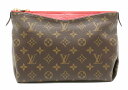 【バッグ】LOUIS VUITTON ルイ ヴィトン モノグラム パラス ビューティケース マルチケース 小物入れ スリーズ 赤 レッド M64123 【中古】【s】