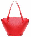【バッグ】LOUIS VUITTON ルイ ヴィトン エピ サンジャックショッピング ショルダーバッグ トート レザー カスティリアンレッド M52267 【中古】【s】