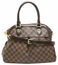 【バッグ】LOUIS VUITTON ルイ ヴィトン ダミエ トレヴィPM ハンドバッグ 2WAY ショルダーバッグ セミショルダー N51997 【中古】