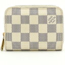 【財布】LOUIS VUITTON ルイ ヴィトン ダミエアズール ジッピーコインパース ラウンドファスナー コインケース 小銭入れ N63069 【中古】