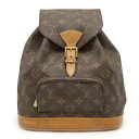 【バッグ】LOUIS VUITTON ルイ ヴィトン モノグラム モンスリMM リュック リュックサック ショルダーバッグ バックパック M51136 【中古】