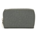 【財布】LOUIS VUITTON ルイ ヴィトン タイガ ジッピー コインパース コインケース 小銭入れ レザー グラシエ グレー 灰 M32617 【中古】
