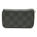 【財布】LOUIS VUITTON ルイ ヴィトン ダミエグラフィット ジッピー コインパース ラウンドファスナー コインケース 小銭入れ N63076 【中古】