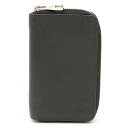 【財布】LOUIS VUITTON ルイ ヴィトン タイガ ジッピーコインパース コインケース 小銭入れ レザー カーフ ノワール 黒 ブラック M32832 【中古】