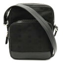 【バッグ】BALLY バリー ショルダーバッグ 斜め掛け キャンバス レザー ブラック 黒 シルバー金具 【中古】