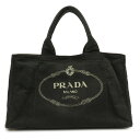 【バッグ】PRADA プラダ CANAPA カナパ トートバッグ ハンドバッグ ラージトート キャンバス NERO 黒 ブラック B1872B 【中古】