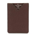LOUIS VUITTON ルイ ヴィトン ノベルティ 2015年 クリスマス限定 カードホルダー カードケース パスケース トリヨンレザー ボルドー R99188 【中古】