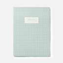 KARTOTEK COPENHAGEN / Large Notebook(Check - Light Blue)【カトテックコペンハーゲン/ラージノートブック/チェック/ライトブルー/ステーショナリー】[113207