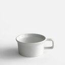 【あす楽対応】1616/arita japan / TY “Standard” Tea Cup w.handle(White)【有田焼/柳原照弘/TYスタンダード/ティーカップ】[111253