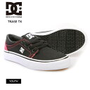 DC SHOE ディーシーシュー キッズ ジュニア スケートシューズ スニーカー TRASE TX B SHOE ADBS300083 スケボーシューズ スケシュー