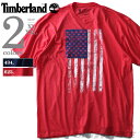 【大きいサイズ】【メンズ】TIMBERLAND(ティンバーランド) プリント半袖Tシャツ【USA直輸入】tb0a3k51