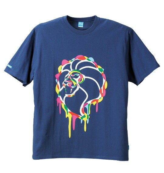 【大きいサイズ】【メンズ】 NESTA BRAND 半袖Tシャツ ネイビー 1168-4300-2 [3L・4L・5L・6L]