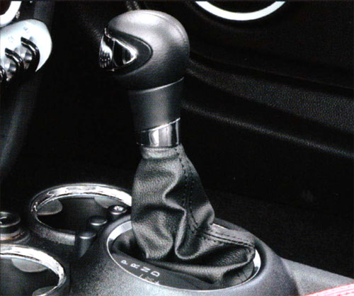 BMW MINI アクセサリー MINI R56/R55(CLUBMAN) A/T用 セレクターノブ”ブラック” BMW MINI アクセサリー MINI R56/R55(CLUBMAN) A/T用 セレクターノブ”ブラック”