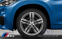 【BMW純正】BMW 純正アルミホイール BMW F48 X1 M ライト・アロイ・ホイール・ダブルスポーク・スタイリング 570M 単体 1本 7.5J×18(フロント/リヤ共通)